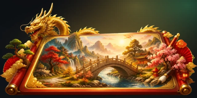江山美景画
